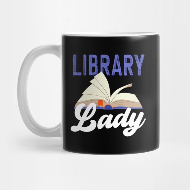 Library Lady Design for Book Lovers, Librarians, & Book Club Members by InnerMagic